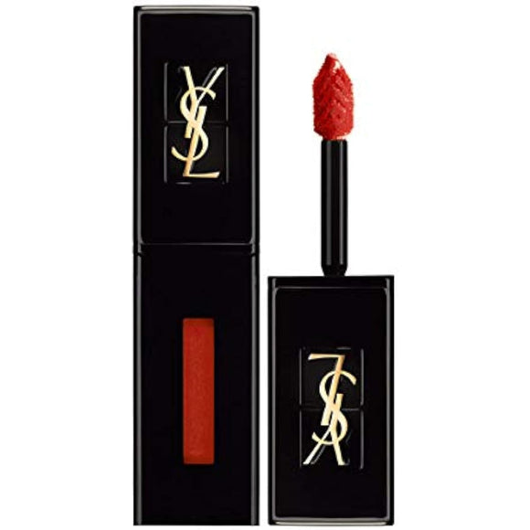 [Yves Saint Laurent] Rouge Pur Couture Vernis Vinyl Cream (Limited) (424 Call Me Subversive (Unconventional nude orange))