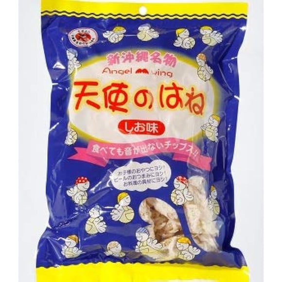 Angel Splash Salted Flavor, 1.1 oz (30 g) x 10 Bags, Maruyoshi Salt Crackers, No Sound Chips