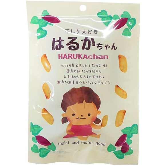 Japanese Traditional Food Sales Dried Potato Haruka-chan, 1.6 oz (45 g) x 14 Packs