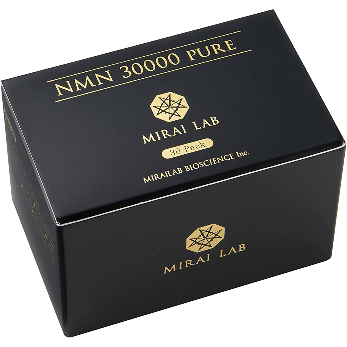 MIRAI LAB NMN 30000 Pure (NMN High Purity 99.8% / 30 Packs