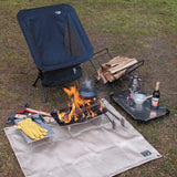 CAPTAIN STAG Fire pit Solo light grill Lightweight and compact with stainless steel storage bag UG-93