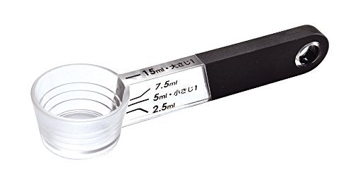 Pearl Metal Softia Placed Quantized Spoon Black C-3699