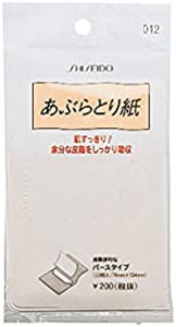 Shiseido Co., Ltd. Oil Blotting Paper 012 Set of 12