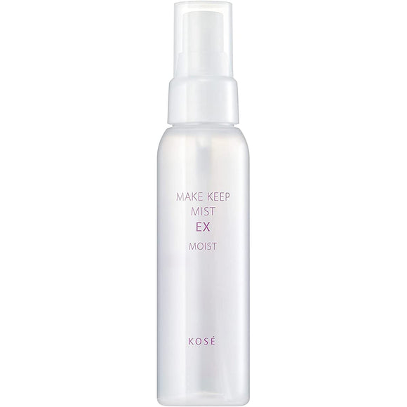 Kose Cosmetics Makeup Keep Mist EX MOIST Makeup Finisher 85mL Colorless White Floral 1pc