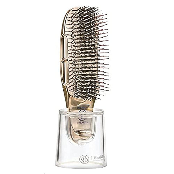 Eclea Scalp Brush, World Premium (Short Type), Beautiful Hair, Glossy, Brushing, Pore Stains, Cleansing, Scalp Brush, Volume