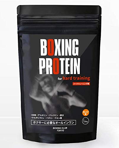 BOXING CLUB TOKYO Boxing Protein, Made in Japan, Diet, Weight Loss, Hard Training, Muscle Training, Whey Protein, Orange Flavor, 2.3 lbs (1.05 kg), 30 Loads