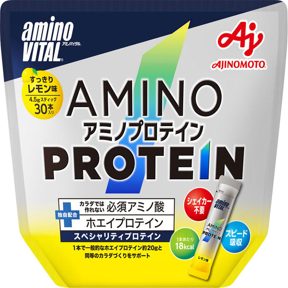 Ajinomoto Amino Vital Amino Protein Lemon Flavor 4.3gx30p