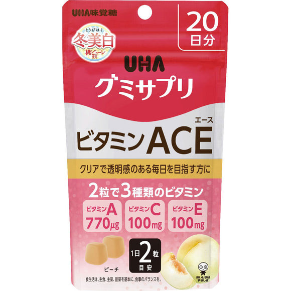 UHA Mikakuto UHA Gummy Supplement Vitamin ACE SP 40 grains