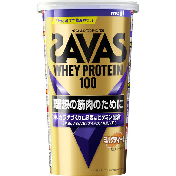 Meiji Zabas whey protein milk tea flavor 280g