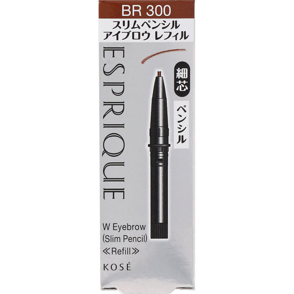 Kose Esprique W Eyebrow (Slim Pencil) Refill BR300 Brown 0.07g