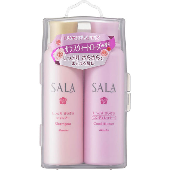 Kanebo Cosmetics Sara Mini Pair Moist And Smooth (Sara Sweet Rose Scent) 55Ml+55Ml