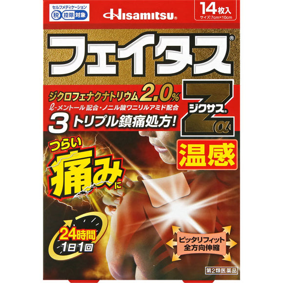 Hisamitsu Z Dixus Warm Sensation 14 Sheets