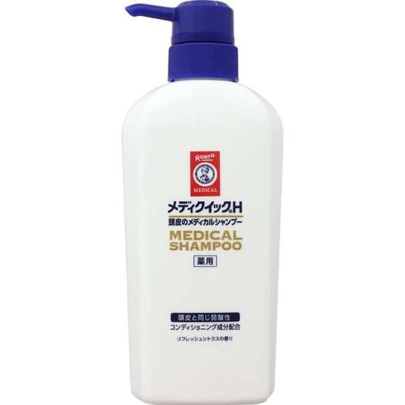 Rohto Mediquick H Scalp Medical Shampoo Pump 320Ml
