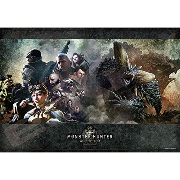 Ensky 1000T Piece Jigsaw Puzzle, Monster Hunter: World 1000T-100, Blue Stars of Leading Shines (20.1 x 29.9 inches (51 x 73.5 cm)