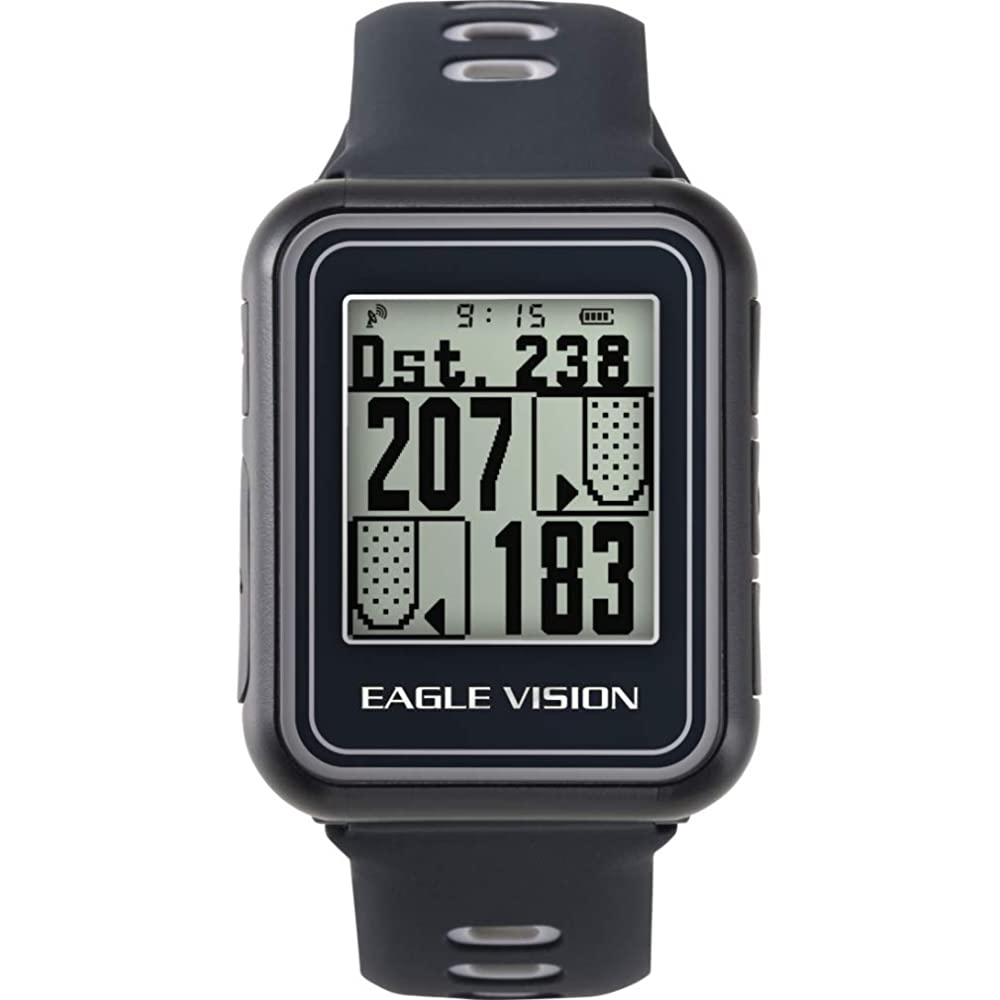 Eagle Vision EV-019 Watch 5 Golf Navigation, Watch Type GPS Distance Meter,  Compatible with Easy