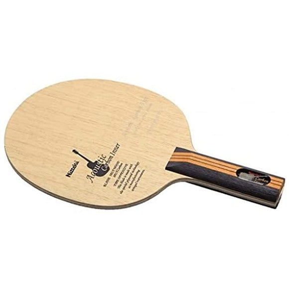 Nittaku Table Tennis Racquet, Aco Carbon Inner, Shake Hand, Attack, Special Material Included