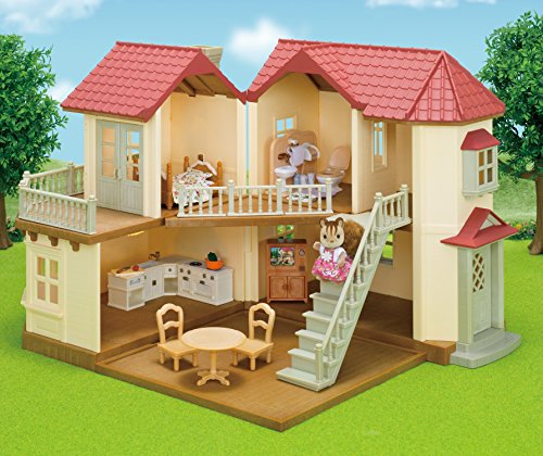 Sylvanian Families Big House Furniture Set That Lit The Sylvanian Family  Room Se