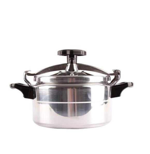 Stainless Steel Pressure Cooker Explosion-proof Pressure Cooker Ignition Dual Purpose Cooker Outdoor Camping Pressure Cooker Mini Stewpot Nonstick Rice Cooker 2L3L (Color : Silver, Size: 2L)