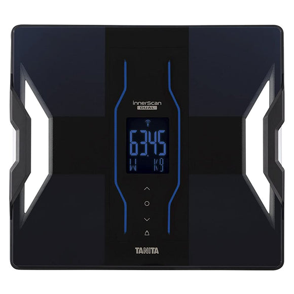 Tanita RD-907 BK Body Composition Meter, Smartphone, 1.8 oz (50 g), Made in Japan, Black with Medical Technology for Data Management with Smartphone