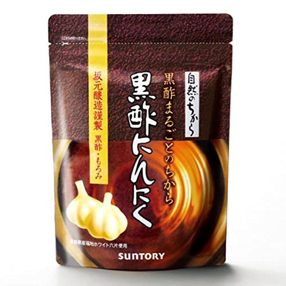 Suntory Wellness Official Black Vinegar Garlic Black Vinegar Moromi Sa