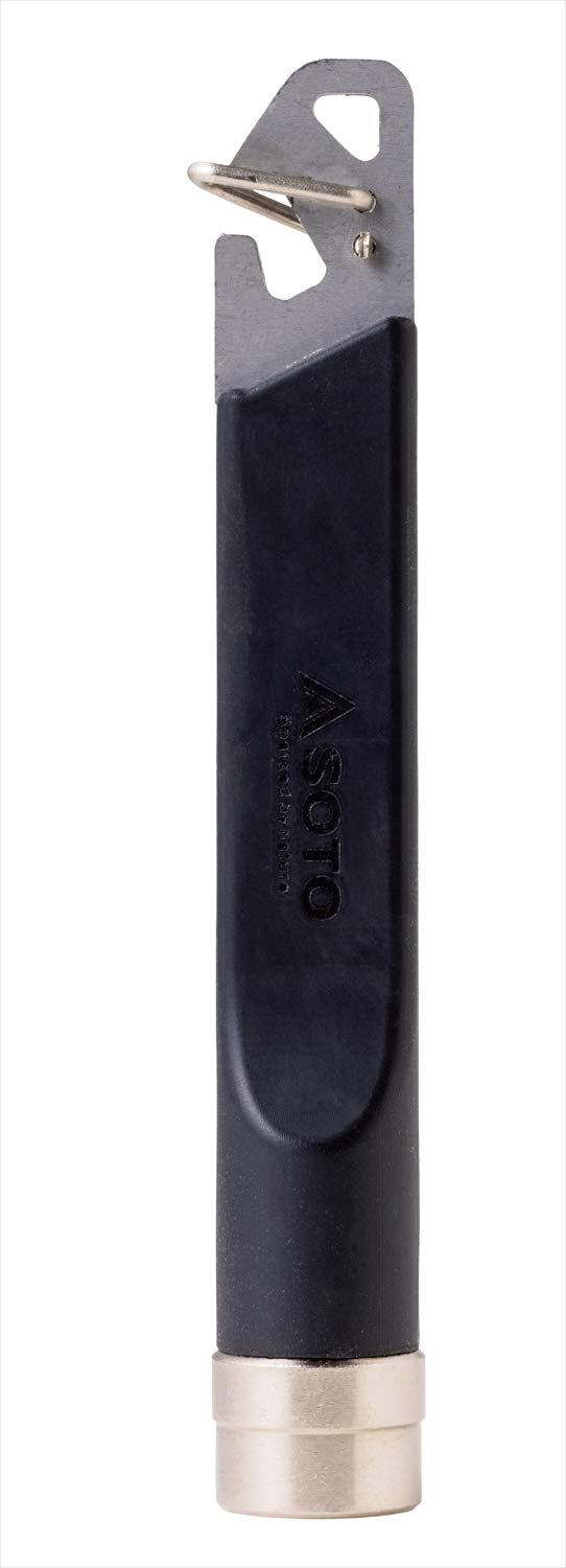 SOTO ST-770 Gas Removal Tool, Black, Product Size (W x D x H): 0.6 x 0.7 x 3.9 inches (1.4 x 1.7 x 10 cm)