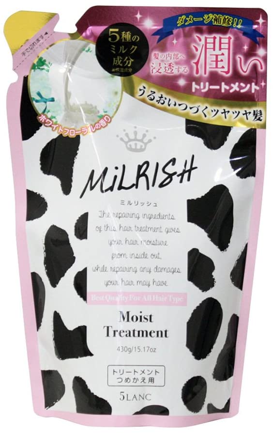 5Lanc Milrish, Moist Treatment, Refill, White Floral Fragrance