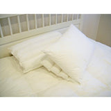 Danfill JPA113 Pillow, 17.7 x 25.6 inches (45 x 65 cm), White, Washable, Allergy Prevention, Adjustable Height and Shape