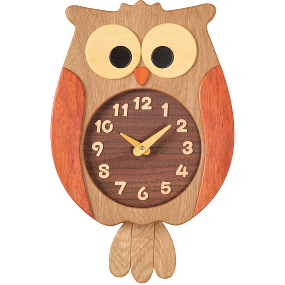 Club Furniture Workshop pekka- Owl Clock F60