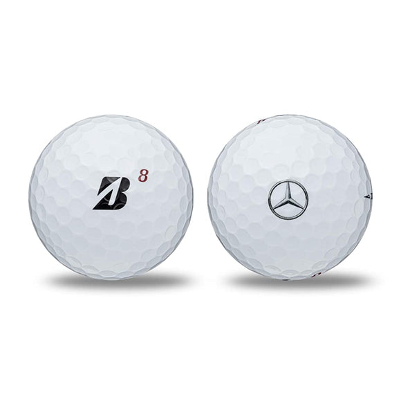 Mercedes-Benz Collectionone BRIDGESTONE TOUR B X WHITE GENUINE GOLF BALL