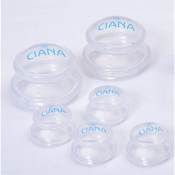 CIANA Silicone Capping, Set of 2 Sizes (XS: 4 Pieces, M: 2 Pieces)