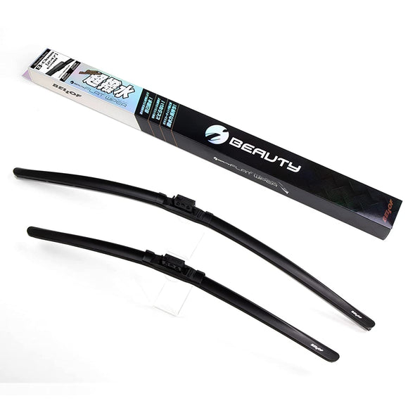 IFW107 Wiper Blade, Super Water Repellent, For Benz B-Class (247) GLA (247) Only, Please Check Third Image For Right Hand Drive, Driver Side 25.6 inches (650 mm), Passenger Side 19.7 inches (500 mm), For 1 Car Eye Beauty S Flat Wiper