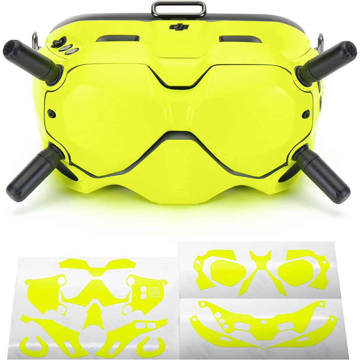 WRAPGRADE for DJI FPV Goggles V2 Skin Seal (Neon Yellow) – Goods Of Japan