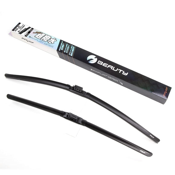 Wiper Blade IFW108 Super Water Repellent, For Use With Benz S Class (223) GLE (167) Only For Right Hand Drives, Driver Side 25.6 inches (650 mm), Passenger Side 21.7 inches (550 mm), For 1 Car, Eye Beauty S Flat Wiper
