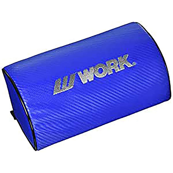 WORK WK-1603 Neck Pad Carbon Headrest Blue