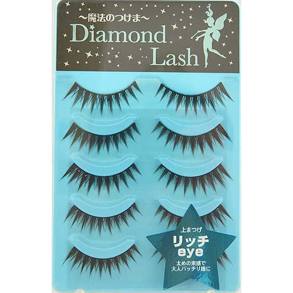 Diamond Lash Rich EYE 5 pairs (upper eyelashes)
