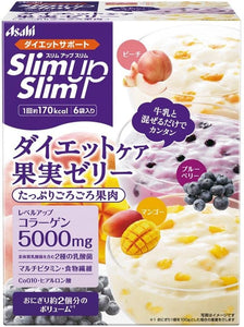 Asahi Slim Up fruit jelly 6 bags
