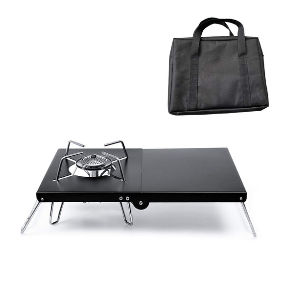 SOTO ST-310 Thermal Insulated Table, For Single Burner, Foldable, Lightweight, Assist Heat Insulation Table, Includes Storage Bag