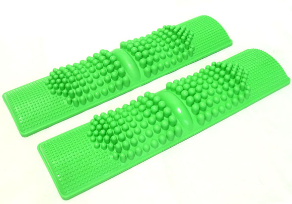 Easy foot massage Set of 2 with foot acupoint illustration