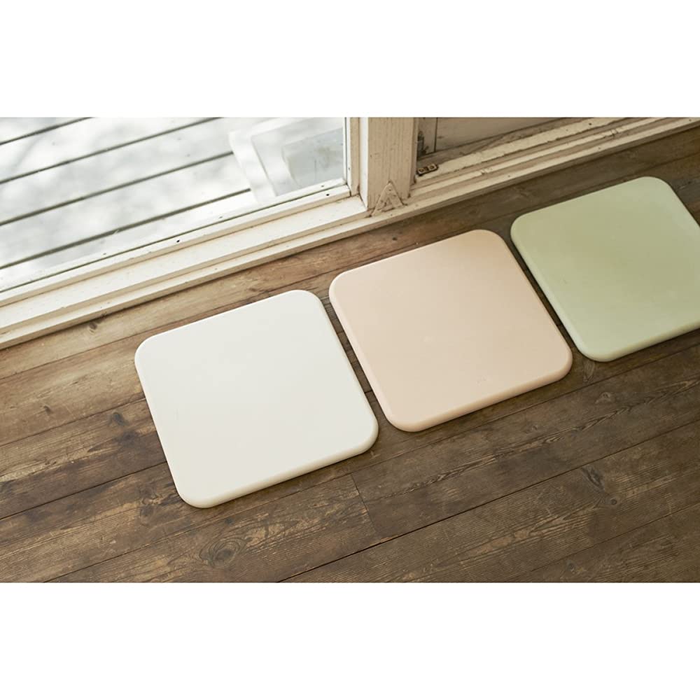 Soil Diatomaceous Earth Bath Mat Square Pink Goods Of Japan