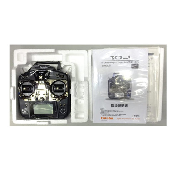 FUTABA 10JM-TX 10J Full Spring Transmitter (Sold Battery Specification) For Drone & Robocon, All Mode 1, Mode 2, Mode 3, and Mode 4 Compatible with T-FHSS&S-FHSS