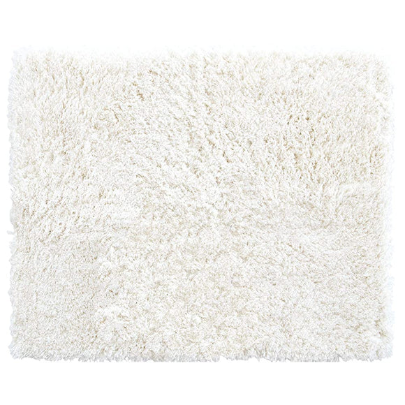 Oka Plys Base Epi Bath Mat, White, Approx. 25.6 x 31.5 inches (65 x 80 cm), Water Absorption, Quick Drying, Includes Hanging String