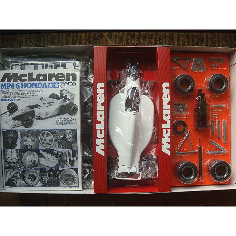 Tamiya McLaren MP4/6 Honda 1/12 Big Scale Series – Goods Of Japan