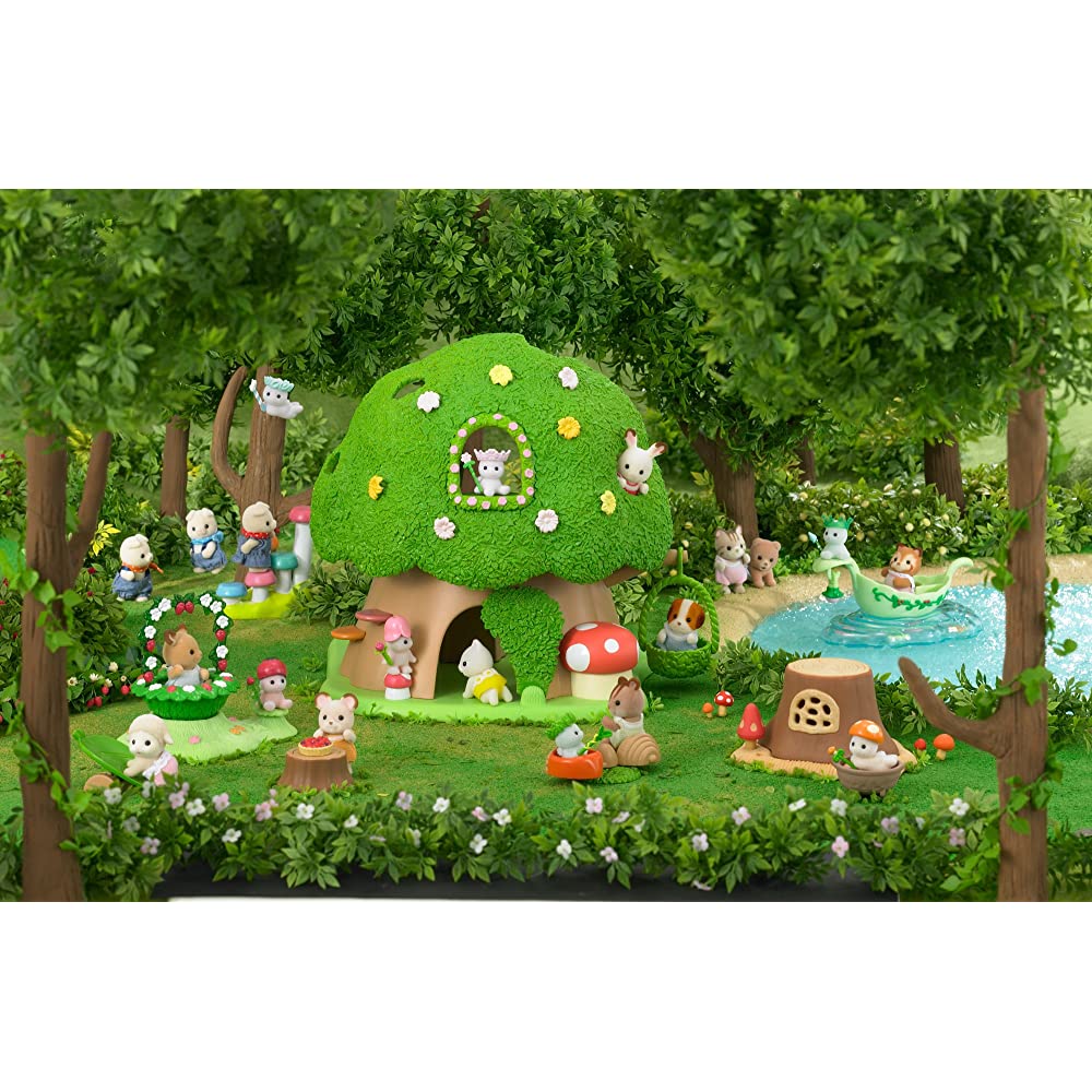Sylvanian Families Calico Critters Baby Tree-house & Fairy