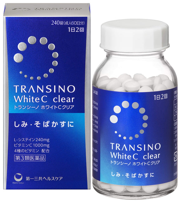 Transino White C Clear 240 tablets