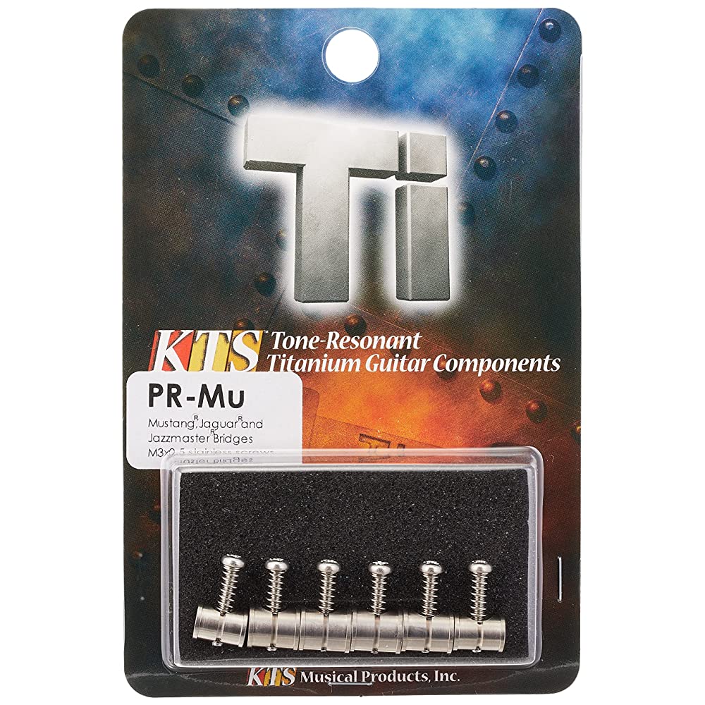 KTS Titanium Parts Pr – Mu Mustang (R), Jaguar (R), for Jazzmaster (R)