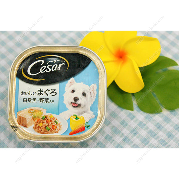 Cesar Delicious Tuna, W/White Meat Fish & Vegetables