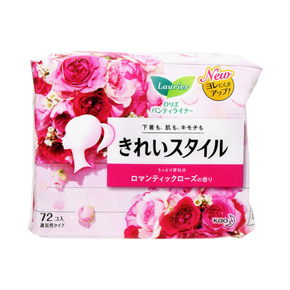Laurier Pantyliner Beauty Style, Romantic Rose Fragrance