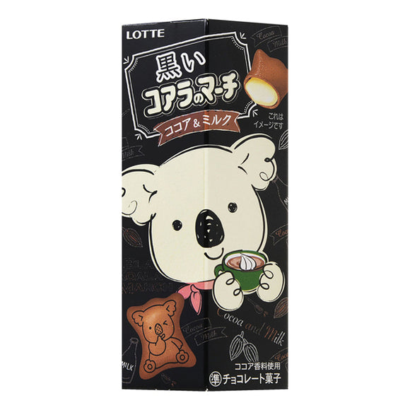 Lotte Black Koala'S March, Cocoa & Milk 48G