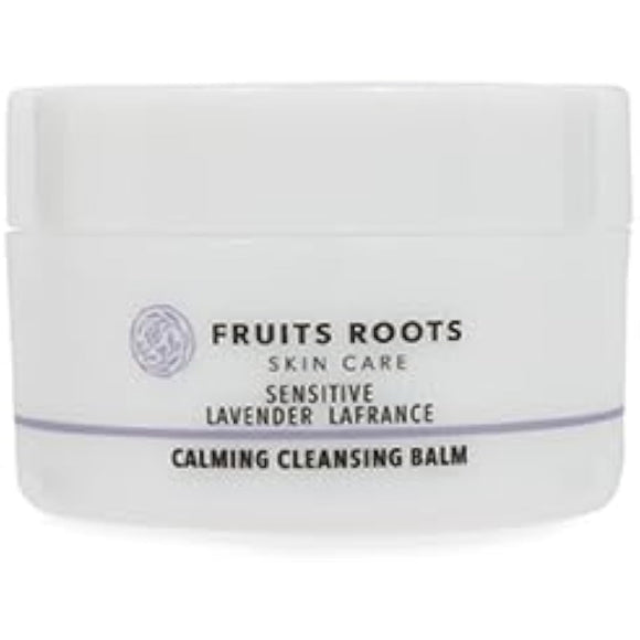 Fruit Roots Calming Cleansing Balm 100ml Organic Additive-free Cosmetics Cleansing Balm Lavender La France Scent Skin Care FRUITSROOTS