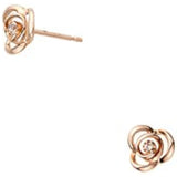 [Vendome Aoyama] Earrings K10 Pink Cold Christine Rose AJAA2251 DI